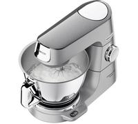 Kvc85.124si - Robot Pasticceria Multifunzione Chef Baker - 2 Ciotole 5l E 3,5l - 1200w - Bilancia Integrata 6kg - Argento