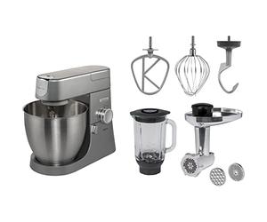 KENWOOD KVL4170S Chef XL 6.7L Blender Robot da pasticceria + Metal Chopper - Colore argento