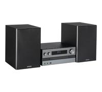Kenwood M-918DAB-H Micro sistema HiFi Bluetooth con CD/USB/DAB+ Argento