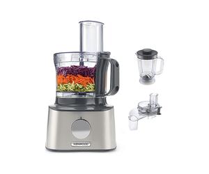 KENWOOD Multipro Compact FDM304SS ROBOT DA CUCINA, 800 W, capacità ciotola 2,1 l, Silver