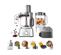 KENWOOD MultiPro Express 3 l 1000 Watt Plastica ROBOT DA CUCINA, 1000 W, capacità ciotola 3 l, Argento