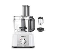 Kenwood MultiPro Express, Robot da Cucina, Frullatore 1,5L, Spremiagrumi, Lama per impastare e Disco Emulsionatore, FDP65.640WH, 3L, 1000W, Bianco