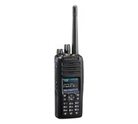 Kenwood NX-5200E - VHF Ricetrasmettitore portatile VHF multiprotocollo analogico e digitale con display TFT, tastiera, ricevitore GPS, Bluetooth,