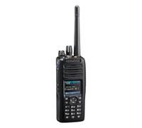 Kenwood NX-5300E2 - UHF Ricetrasmettitore portatile UHF multiprotocollo analogico e digitale con display TFT, tastiera ridotta, ricevitore GPS,