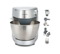 Kenwood Prospero+ KHC29A.X0SI Assistente Cucina con Ciotola in Acciaio Inox da 4,3 l, Set Include 12 Accessori, 3 Ganci e Fruste, Miscelatore per Vetro, Robot da Cucina, Tritacarne, Spremiagrumi e