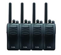 Kenwood Protalk TK-3501 confezione da 4 Confezione di quattro walkie talkie IP54 robusti e professionali