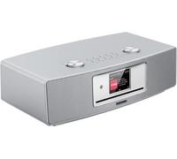 KENWOOD, Radio DAB WiFi CR-ST700SCD, Radio Digitale con DAB+ e Accesso Internet via WiFi, Ampio Display a Colori da 7,1 cm, Orologio con Funzione Radiosveglia Digitale, Lettore CD e Porta USB, Silver