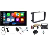 KENWOOD Set Autoradio 2-DIN con Apple CarPlay & Android Auto per VW Eos