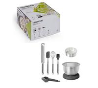 KENWOOD SET COMPLETO DA REGALO PREPARAZIONE DOLCI E TORTE 7 PEZZI KWSP200