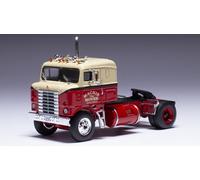 Kenworth Bullnose 1950 Red / Beige Camion Truck 1:64 Model IXO MODEL