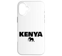 Kenya Elefante Keniota Custodia per iPhone 16 Plus