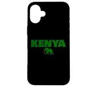 Kenya Elefante Keniota Custodia per iPhone 16 Plus