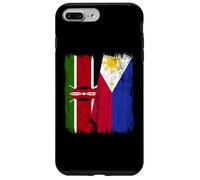 Kenya Filippine mezza bandiera keniota filippina bandiera Custodia per iPhone 7 Plus/8 Plus