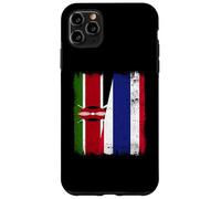 Kenya Thailandia mezza bandiera Kenya radici tailandesi Custodia per iPhone 11 Pro Max