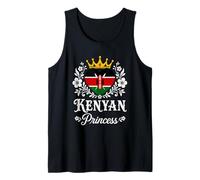 Kenyan Princess Kenya Flag Proud Kenyan Girl Canotta