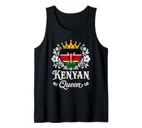 Kenyan Queen Kenya Flag Proud Kenyan Woman Canotta