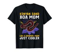Kenyan Sand Boa Mamma Come Normale Mamma Solo più Raffreddamento Serpente Proprietario Maglietta