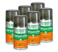 Kenyasafe Extra Insetticida Antizanzare Mosche e Insetti Volanti 6 Bombole 250ml