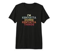Kenyatta Name Kenyatta Personalized Name First Given Maglietta Premium