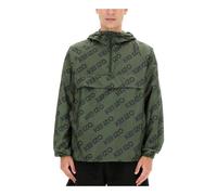 Kenzo - All-Over Logo Anorak - - Jackets - Uomo - Verde - S