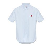 Kenzo - Boke Flower Embroidered Shirt - - Shirts - Uomo - Blu - S