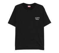 Kenzo - Boke Heart Oversized T-Shirt - - Tops - Uomo - Nero - L