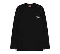 Kenzo - Boke Heart Relax T-shirt a maniche lunghe - - Tops - Uomo - Nero - L