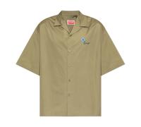 Kenzo - Camicia a maniche corte - - Shirts - Uomo - Verde - L