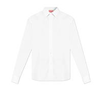 Kenzo - Camicia casual in popeline di cotone - - Shirts - Uomo - Bianco - XL