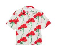 Kenzo - Camicia Hawaiana a Maniche Corte Archive Rose - - Shirts - Uomo - Multicolore - S