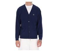 Kenzo - Cardigan in lana sottile 'Boke Flower' - - Knitwear - Uomo - Blu - L