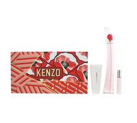 Kenzo Flower Poppy Bouquet Eau de Parfum 3 Piece Gift Set For Women