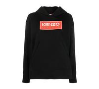 Kenzo - Felpa con Cappuccio Casual - - Sweatshirts & Hoodies - Donna - Nero - M
