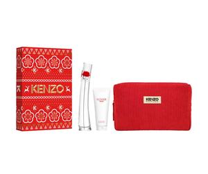 Kenzo Flower By Kenzo Set: eau de parfum + latte corpo + trousse