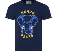 Kenzo Kids T-shirt A Manica Corta Blu K60357 84A BLU 10 A/Y