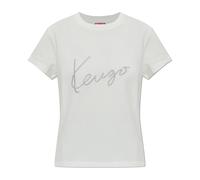 Kenzo - Logo T-Shirt - - Tops - Donna - Bianco - M