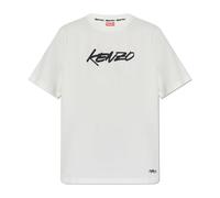 Kenzo - Magliette con logo stampato - - Tops - Donna - Bianco - M