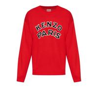 Kenzo - Maglione con stemma Paris - - Knitwear - Uomo - Rosso - M