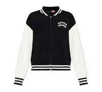 Kenzo - Paris Emblem Varsity Cardigan - - Knitwear - Uomo - Nero - L