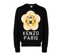 Kenzo - Paris Tiger Crewneck Sweater - - Sweatshirts & Hoodies - Uomo - Nero - S