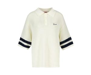 Kenzo - Polo all'uncinetto - - Tops - Uomo - Bianco - S