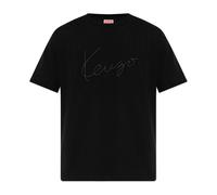 Kenzo - Signature Embroidered T-Shirt - - Tops - Uomo - Nero - S