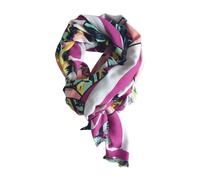 Kenzo - Stola Multicolore in Modal e Seta - - Accessories - Donna - Multicolore - ONE SIZE