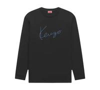 Kenzo - T-shirt a maniche lunghe Signature - - Tops - Uomo - Nero - XL