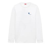 Kenzo - T-shirt Girocollo Manica Lunga Tulipano - - Tops - Uomo - Bianco - S