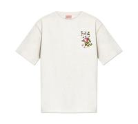 Kenzo - T-shirt in cotone - - Tops - Uomo - Beige - L