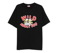 Kenzo, ,Tops ,Uomo ,Nero ,M Wild Tiger T-shirt