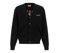 Kenzo - Wild Tiger Cardigan - - Knitwear - Uomo - Nero - M