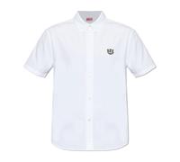 Kenzo - Wild Tiger Crest Shirt - -Shirts -Uomo -Bianco -XL