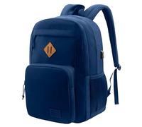 KEOFID Zaino da viaggio leggero per uomini e donne, zaino per lavoro, grande borsa per la scuola per il college, resistente all'acqua (blu navy)